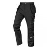 Spodnie robocze Mix&Match, 4 way stretch, z kaburami, Cordura, czarne, rozmiar XXXL