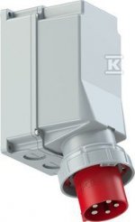 WTYCZ.ODBIORNIK.STAŁA 125A/5P/400V IP67 (SZT)