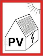 TABLICA INFORMUJ.O INSTALACJI PV 105X148 (SZT)