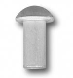 NIT ALUMINIOWY PEŁNY Z ŁBEM KULISTYM 4.0*8 MM (1 KG)