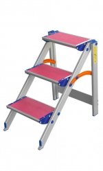 SCHODKI SKŁADANE 70CM 3 STOPNIE (1 SZT)