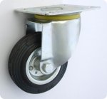 KOŁO METAL-GUMA 125MM OBUDOWA SKRĘTNA 22 (1 SZT)