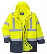 KURTKA OSTRZEGAWCZA OCIEPLANA S766YNR HI-VIS 5W1 XXXL (1 SZT)