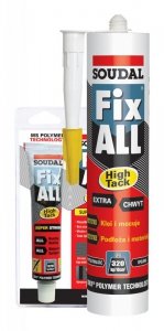 USZCZELNIACZ HYBRYDOWY FIX ALL HIGH TACK BIAŁY 290ML (1 SZT)