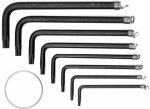KLUCZE TORX KOMPLET 8 SZTUK 10 - 40 (1 KPL)