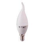 Żarówka LED V-TAC 4W E14 Świeczka Płomyk VT-1818TP 2700K 350lm