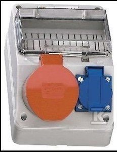 ZEST.ZASIL.40A GN.32A 3P+N+Z,10/16A 2P+Z (SZT)