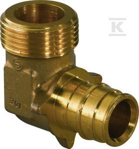 Q&E KOLANO Z GWINTEM ZEWN.PL 20-G3/4M (SZT)