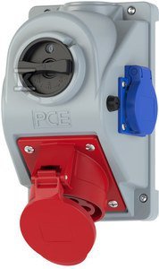 GN.Z WYŁ. 0-1 32A/5P/400V 16A/230V IP44 (SZT)