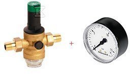 REGULATOR CIŚNIENIA D06F-1/2AM, MANOM. (KPL)