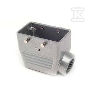 POKRYWA METALOWA PUSTA 10PIN 16A BOCZNE (SZT)