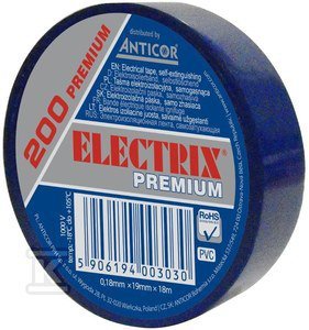 ELECTRIX 200 PREMIUM TAŚMA IZOL.NIEBIES (SZT)