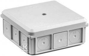 PUSZ.N/T NSW 90X37X90MM IP55 SZARY (SZT)