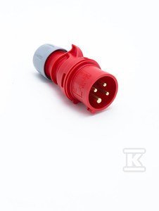 WTYCZ.PRZEN. 16A/4P/400V SHARK IP44 (SZT)