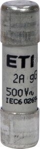 WKŁADKA CH10X38 GG 6A/500V (SZT)