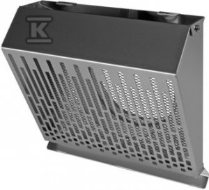 WYRZUTNIA ŚCIENNA METALOWA FI200, INOX (SZT)