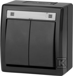 ŁĄCZ.ŚWIECZNIK.N/T IP55 ANTRA.AQUANT2 (SZT)