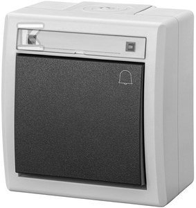 ŁĄCZ.ZW.DZWONEK N/T IP55 SZARY AQUANT2 (SZT)