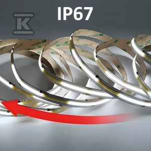 TAŚMA LED NEXTEC/24V/COB/12W IP67/6K 5M (SZT)