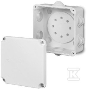 PUSZ.N/T PK-2 118X118X60 B/WKŁ.IP55 (SZT)