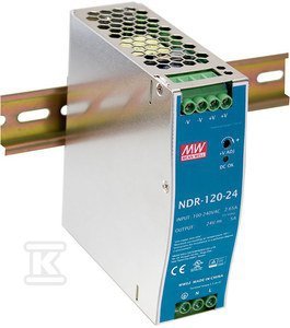 ZASIL.NA SZYNĘ DIN 120W 12V 10A (SZT)