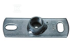 PŁYTKA MONTAŻOWA M10 120X40X4 STAL QS (SZT)