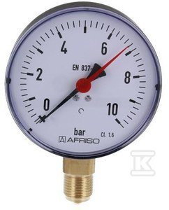 MANOMETR RF100D201 PION.MET 1/2 0-10BAR (SZT)