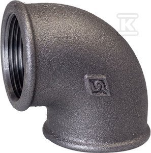 KOLANO NAKR 1/2 CZARNE A1, NR6, NR90 (SZT)