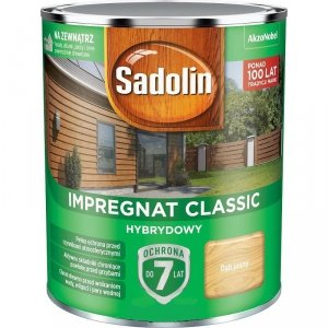 SADOLIN IMPREGNAT CLASSIC HYBRYDOWY 7 LAT DĄB JASNY 4.5L (1 SZT)