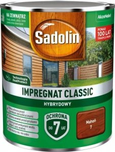 SADOLIN IMPREGNAT CLASSIC HYBRYDOWY 7 LAT MAHOŃ 2.5 (1 SZT)