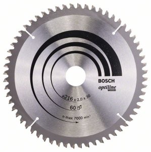 PIŁA TARCZOWA-T OPTILINE WOOD 216*2,0*30/Z60 (1 SZT)