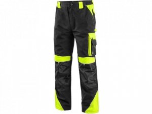 SPODNIE CXS DO PASA SIRIUS BRIGHTON CZARNO-ŻÓŁTE ROZM.50 (1 SZT)