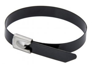 STALOWE OPASKI ZACISKOWE POWLEKANE 7.9*360MM SS304 20SZT. (1 OP)