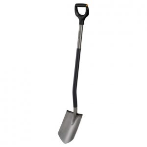 SZPADEL ERGONOMIC, OSTRY SZARY (1 SZT)