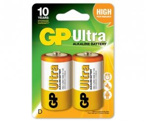 BATERIA ULTRA+ ALKALINE LR20 D 1.5V 2SZ (1 KPL)