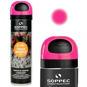 SOPPEC SPRAY GEODEZYJNY TRACK MARKER RÓŻOWY 500ML (1 SZT)