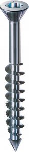 WKRĘT DO PŁYT MDF (200) SPAX-M OCYNK BIAŁY 4.0*45MM MAŁY ŁEB (1 OP)