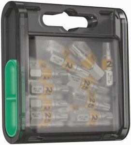 ZESTAW BIT-BOX 20 TX HF, TX 20MM, 20 SZTUK WÜRTH, SPAX (1 KPL)