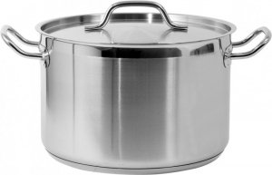 GARNEK WYSOKI Z POKRYWKĄ ZE STALI NIERDZEWNEJ 28X28 11.1L (1 SZT)