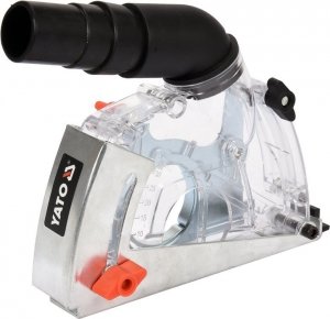 OSŁONA Z ODSYSANIEM PYŁU DO CIĘCIA SZLIFIERKĄ 125MM (1 SZT)