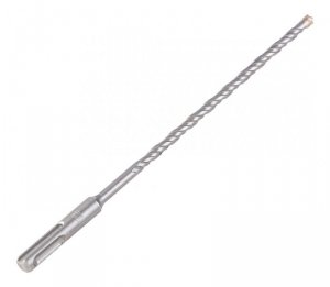 Wiertło do betonu zbrojonego SDS Plus 6 x 210 mm, quatro