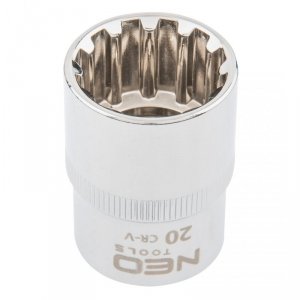Nasadka Spline 1/2, 20 mm