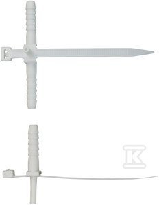 UPK-8 UCHWYT-PRZEWODY OKRĄGŁE/50SZT/ (OPK)