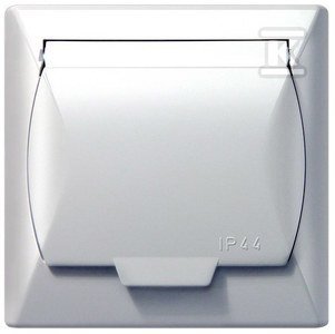 GN.1-KR.Z/U IP44 KLAPKA AKCENT BIAŁY (SZT)