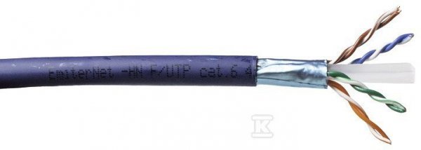 FTP KAT 6 450 MHZ, DRUT 4 X2X23AWG, LS0H (m)