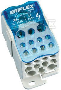 BLOK DYSTRYBUCYJNY JEDNOPOLOWY 400A (SZT)