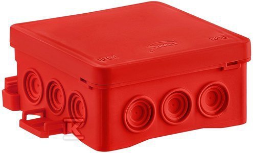 PUSZ.N/T NS6 85X85X40 IP54 FASTB.H.CZERW (SZT)