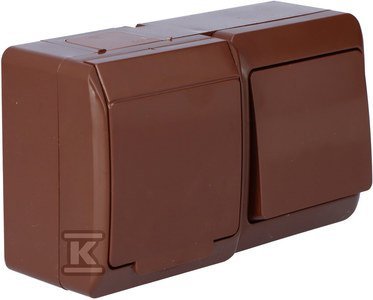 GN.2P+Z BRĄZ+ŁĄCZ.1-BIEG.BRĄZ HERMES (SZT)