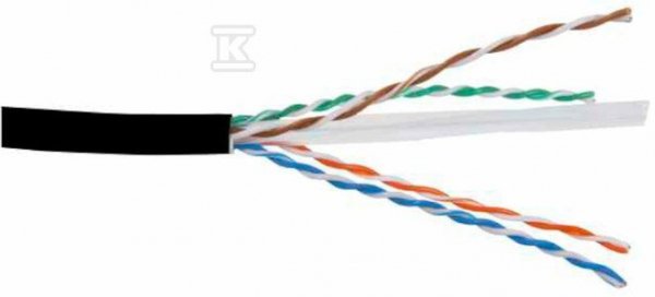 KABEL U/UTP KAT. 6 ZEW., SUCHY PE 305M (m)