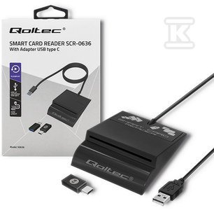 CZYT.CHIP KART ID SCR-0636, USB TYPU C (SZT)